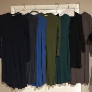 Lot of dresses